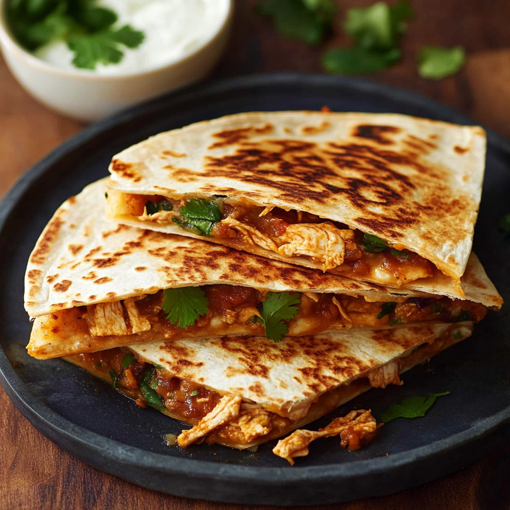 BBQ Chicken Quesadillas