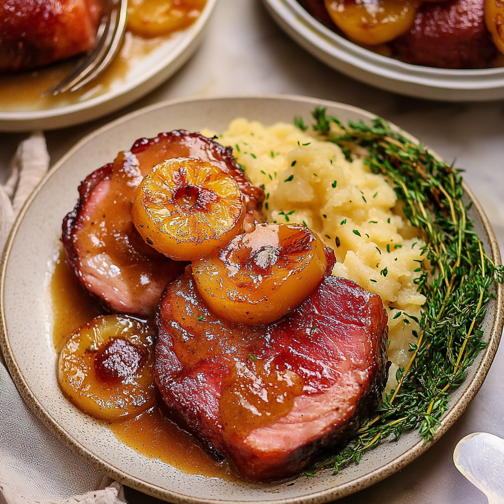 Brown Sugar Pineapple Ham