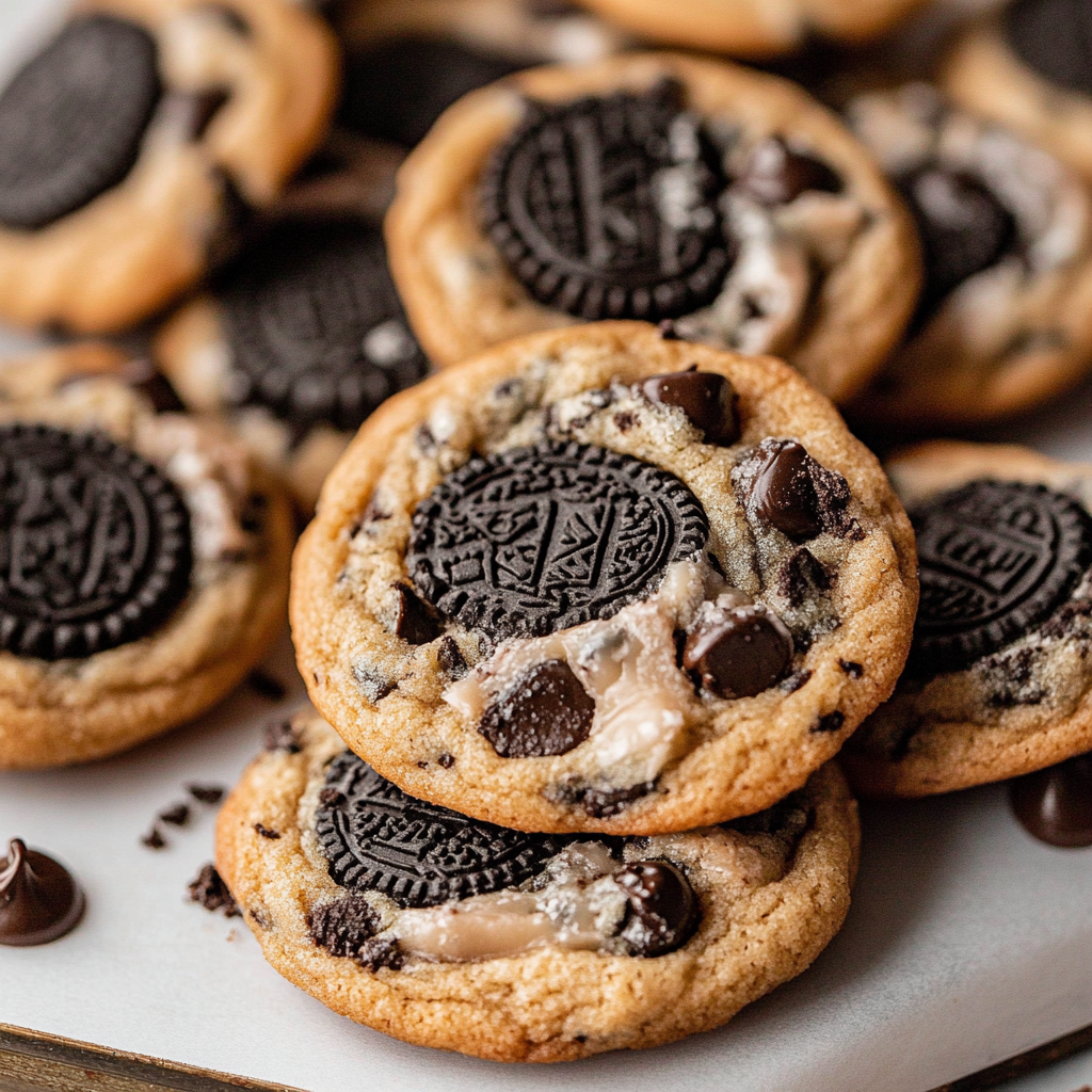 Chocolate Chip Oreo Cookies