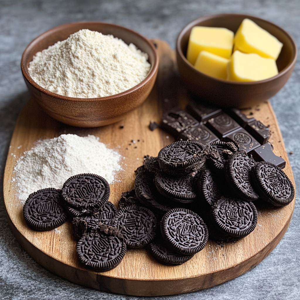 Chocolate Chip Oreo Cookies ingredients