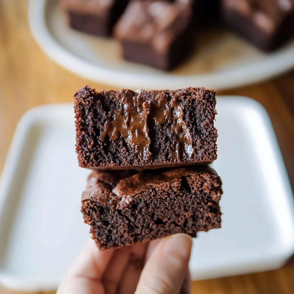 Chocolate Mochi Brownies