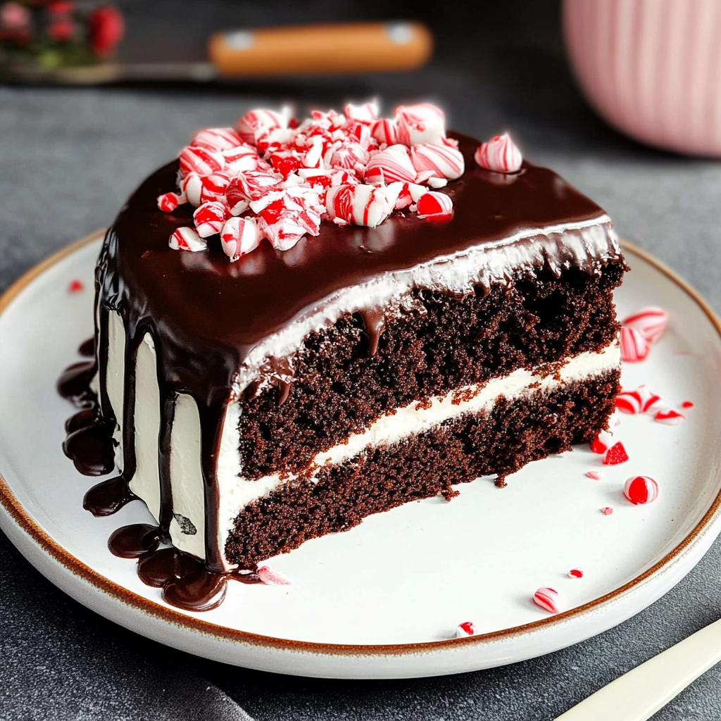 Chocolate Peppermint Cake