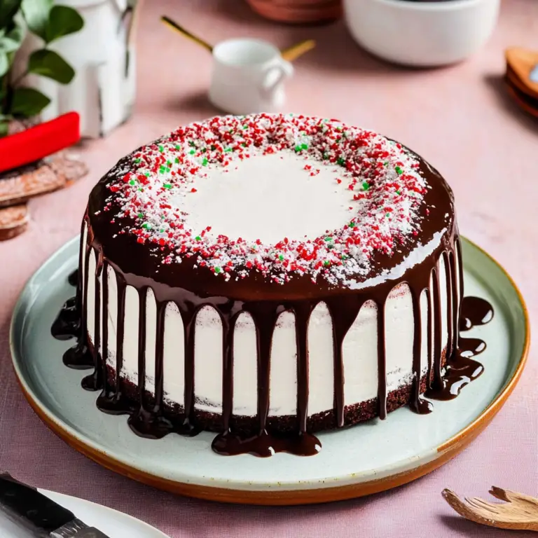 Chocolate Peppermint Cake