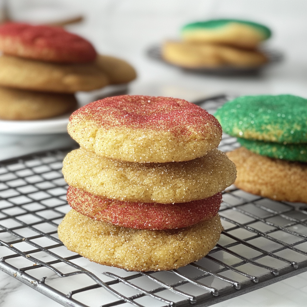 Christmas Snickerdoodles