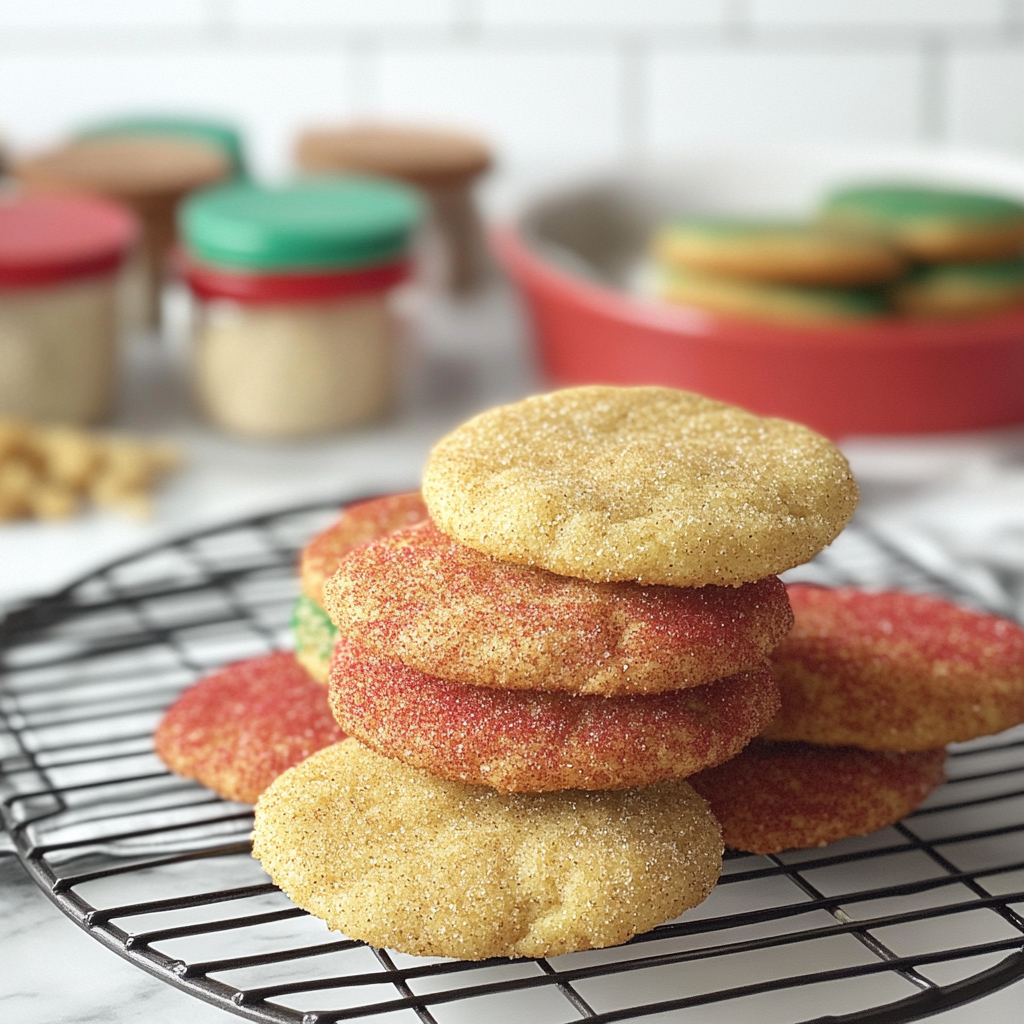 Christmas Snickerdoodles