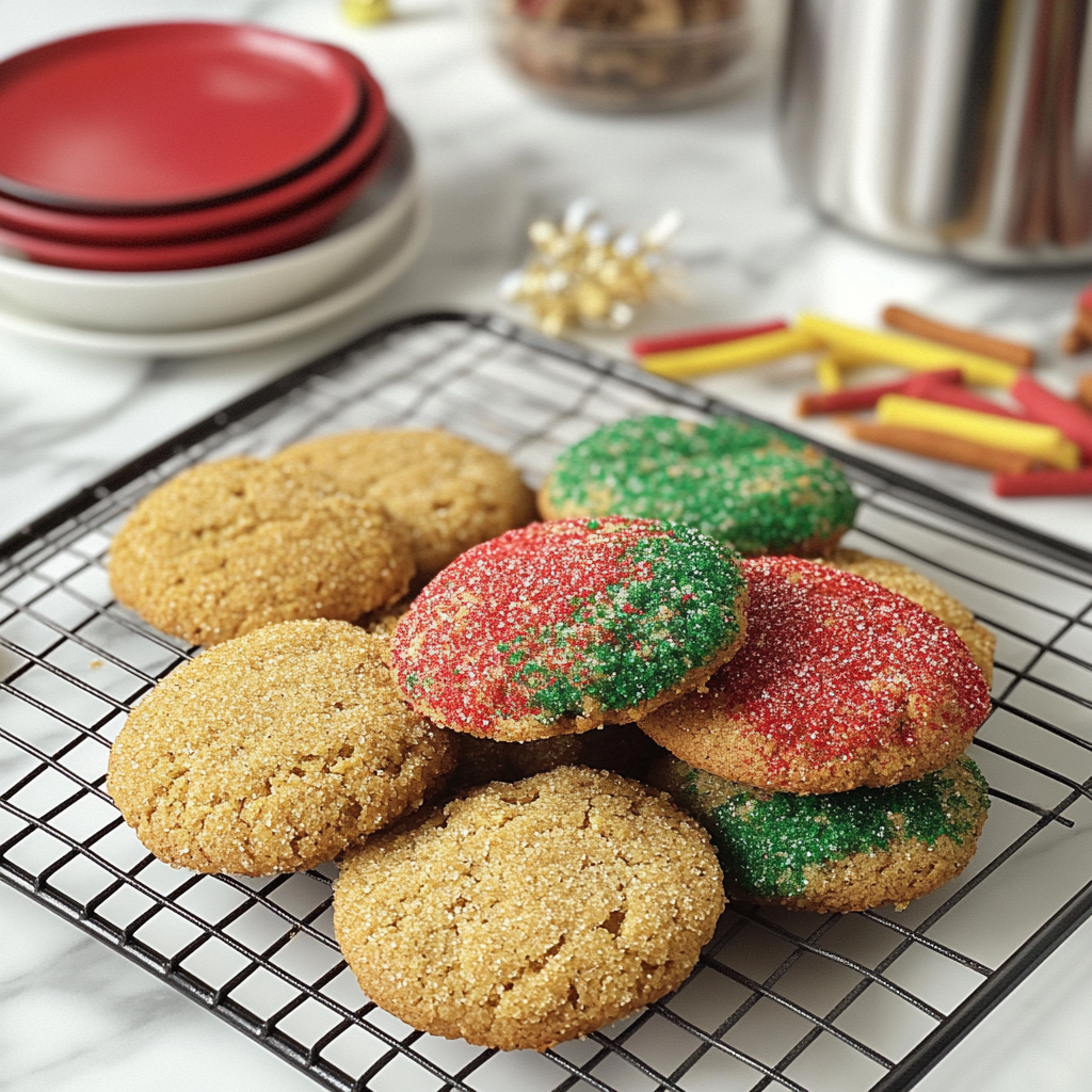Christmas Snickerdoodles