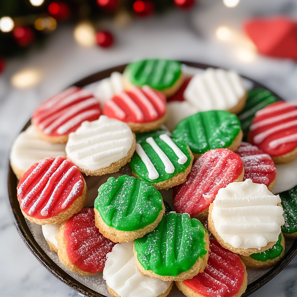 Creamy Christmas Cream Cheese Mints