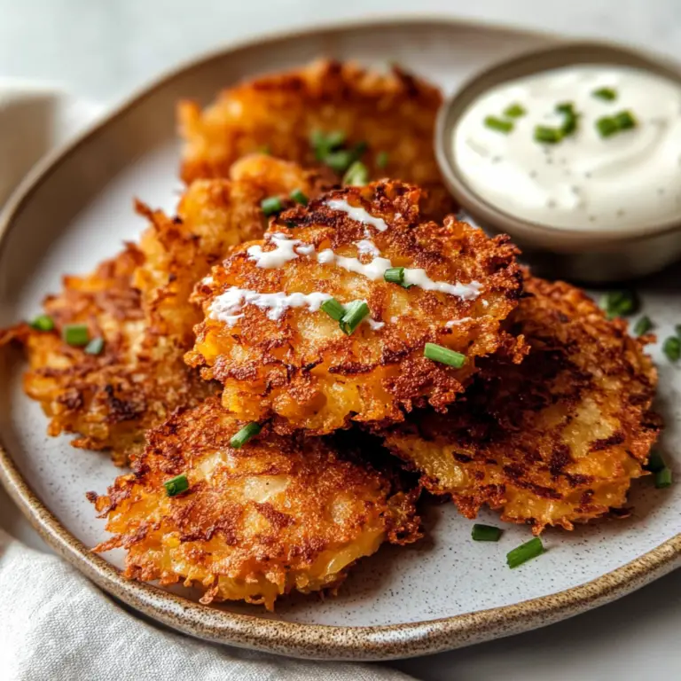 Crisp Potato Latkes