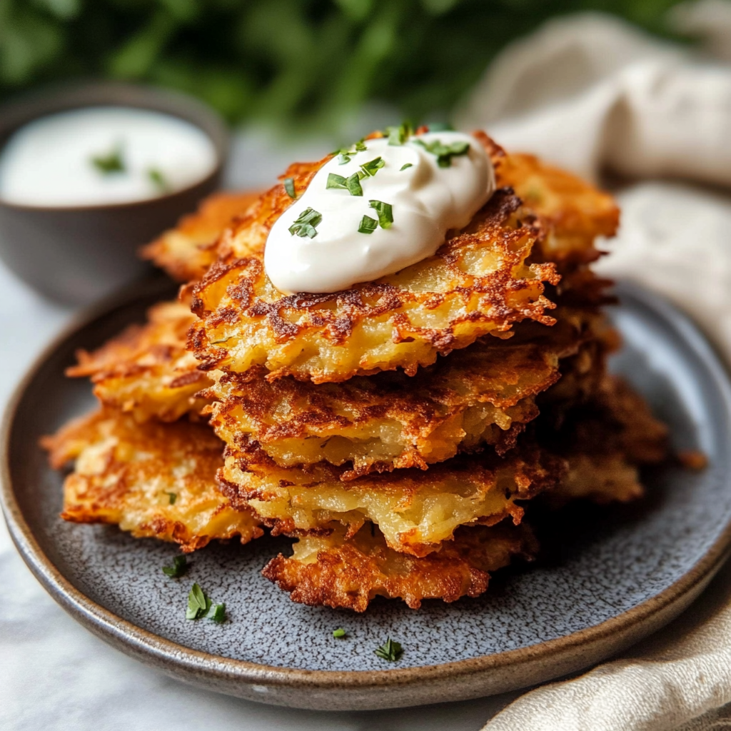 Crisp Potato Latkes