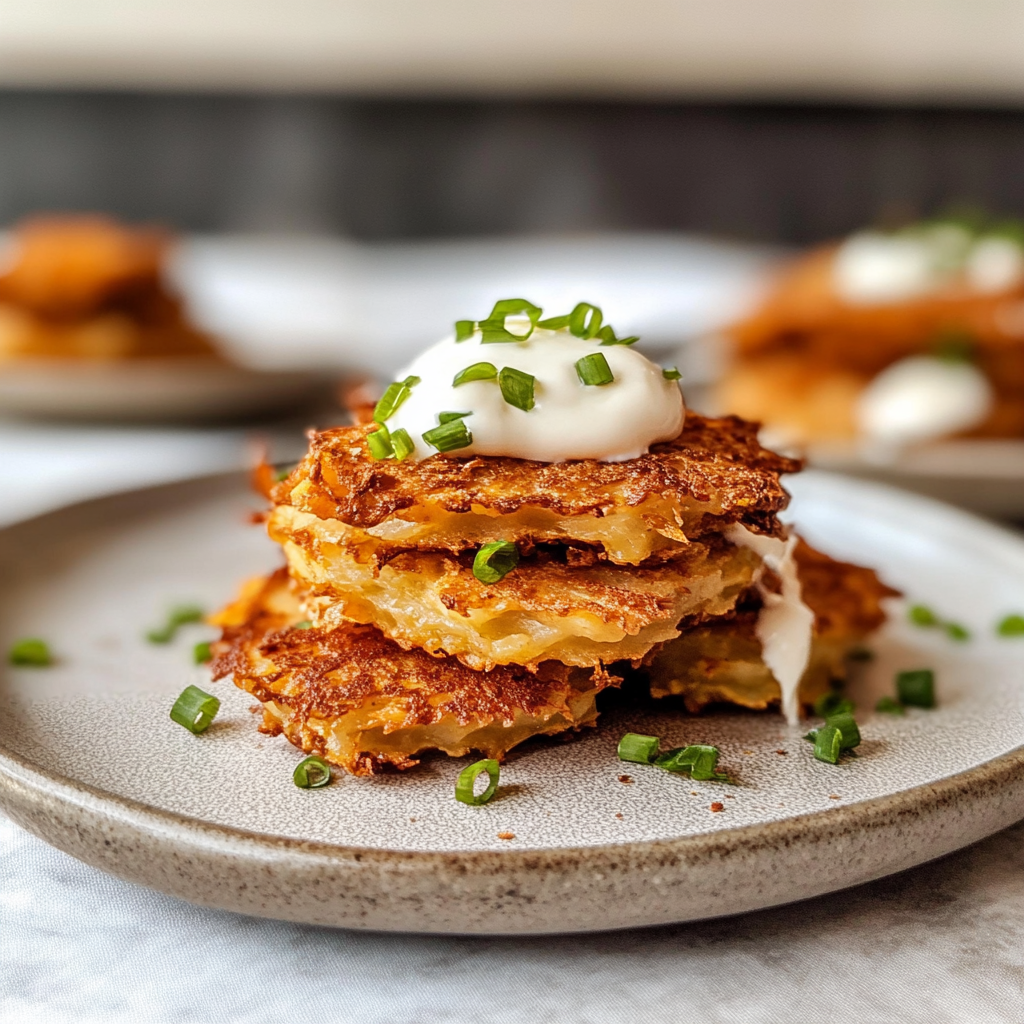 Crisp Potato Latkes