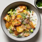 Crispy Smashed Potatoes Salad