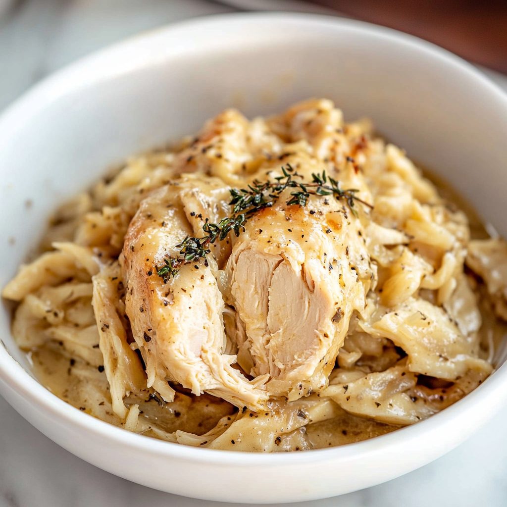Crockpot Chicken and Gravy