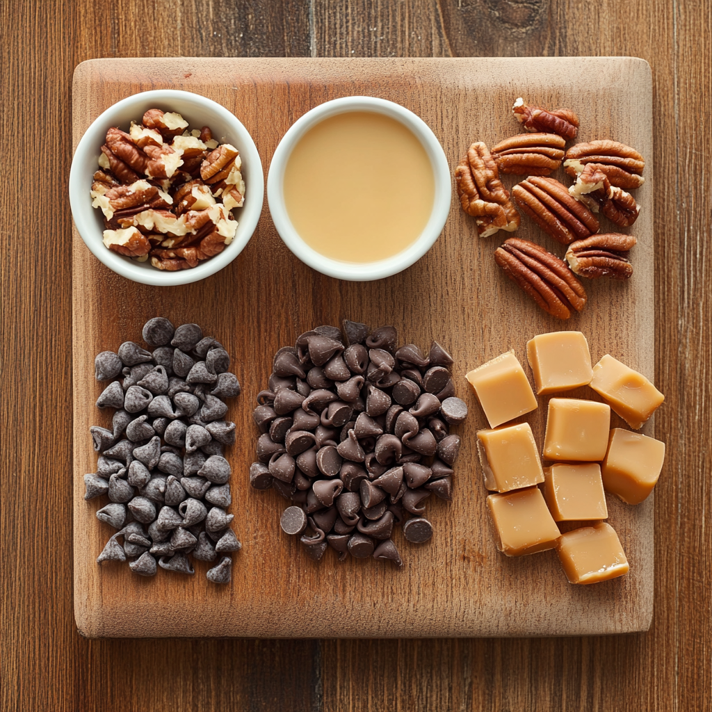 Crockpot Turtle Candy ingredients