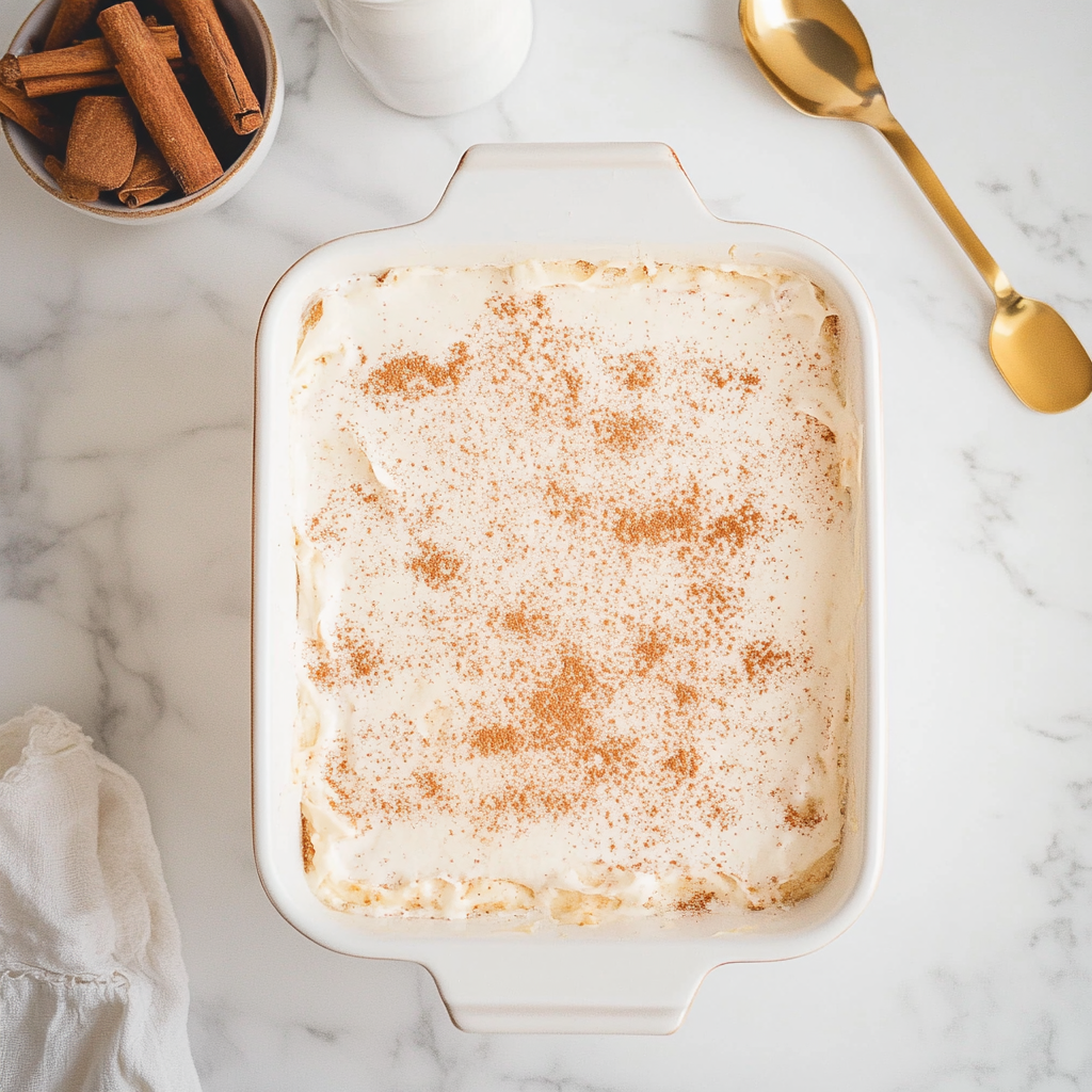 Eggnog Tres Leches Cake