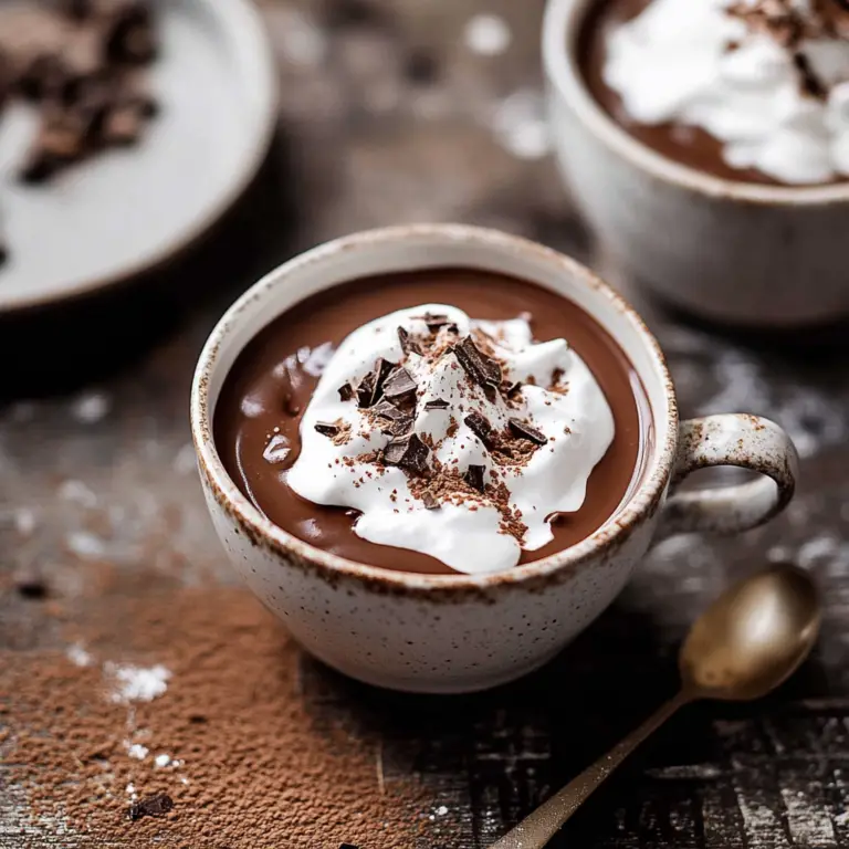 Espresso Hot Chocolate