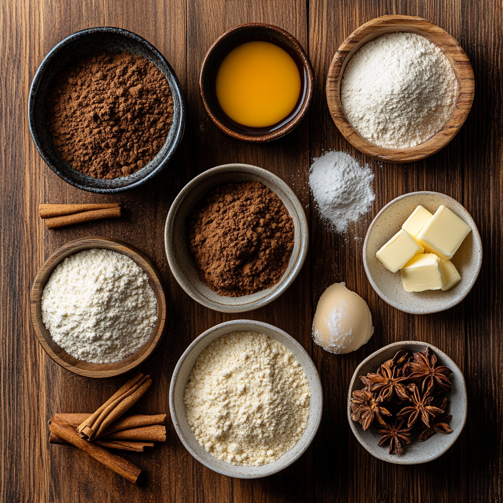 Frosted Big & Chewy Gingerbread Cookies ingredients