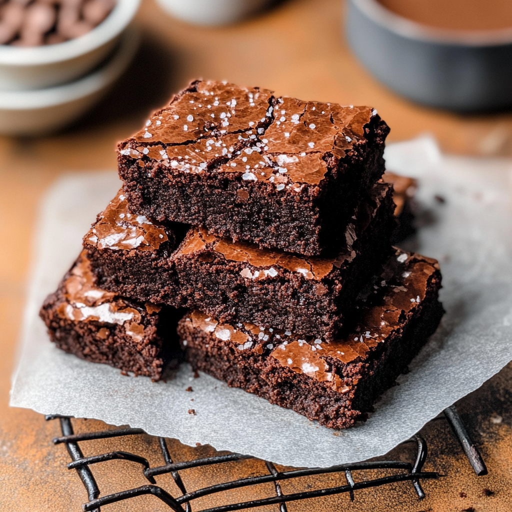 Fudgy Chocolate Espresso Brownies