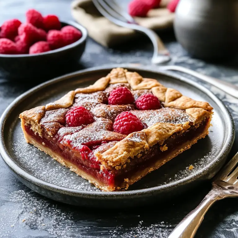 Gingerbread Slab Pie