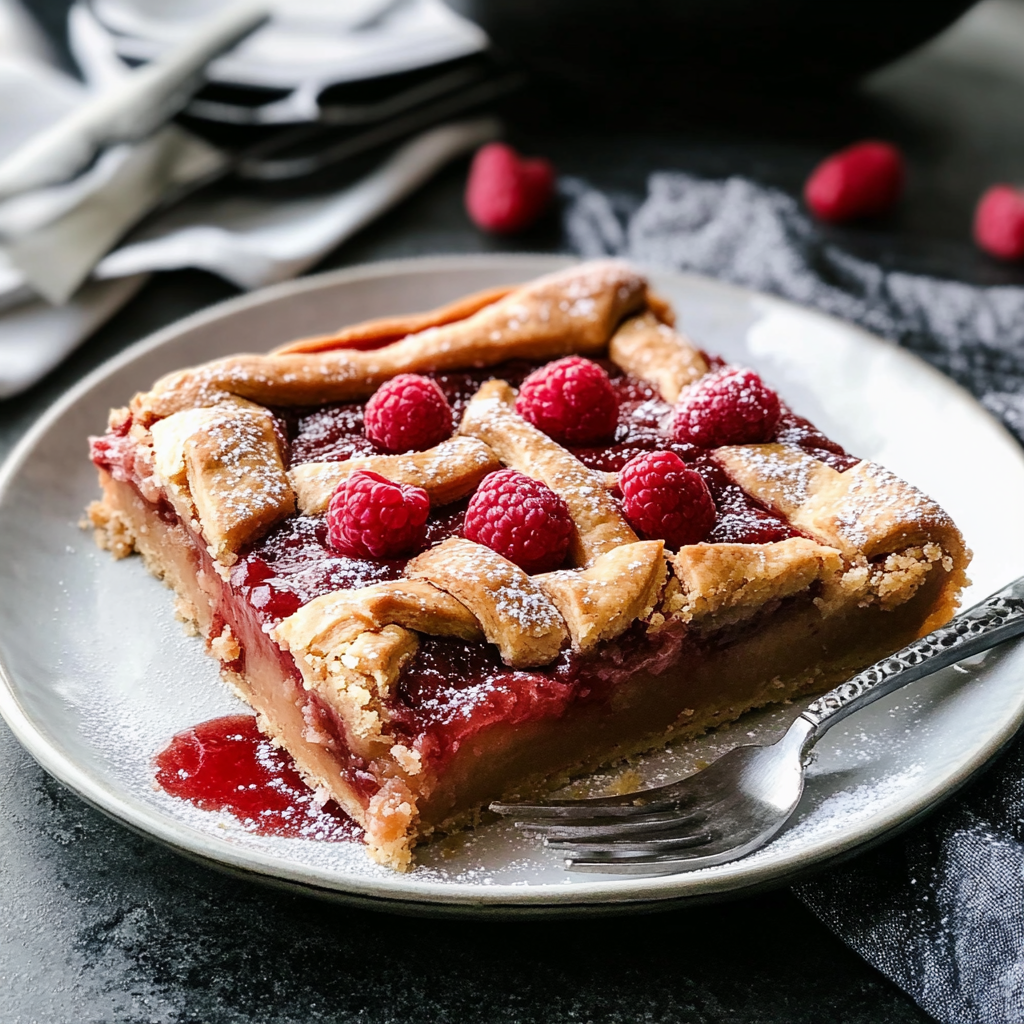 Gingerbread Slab Pie