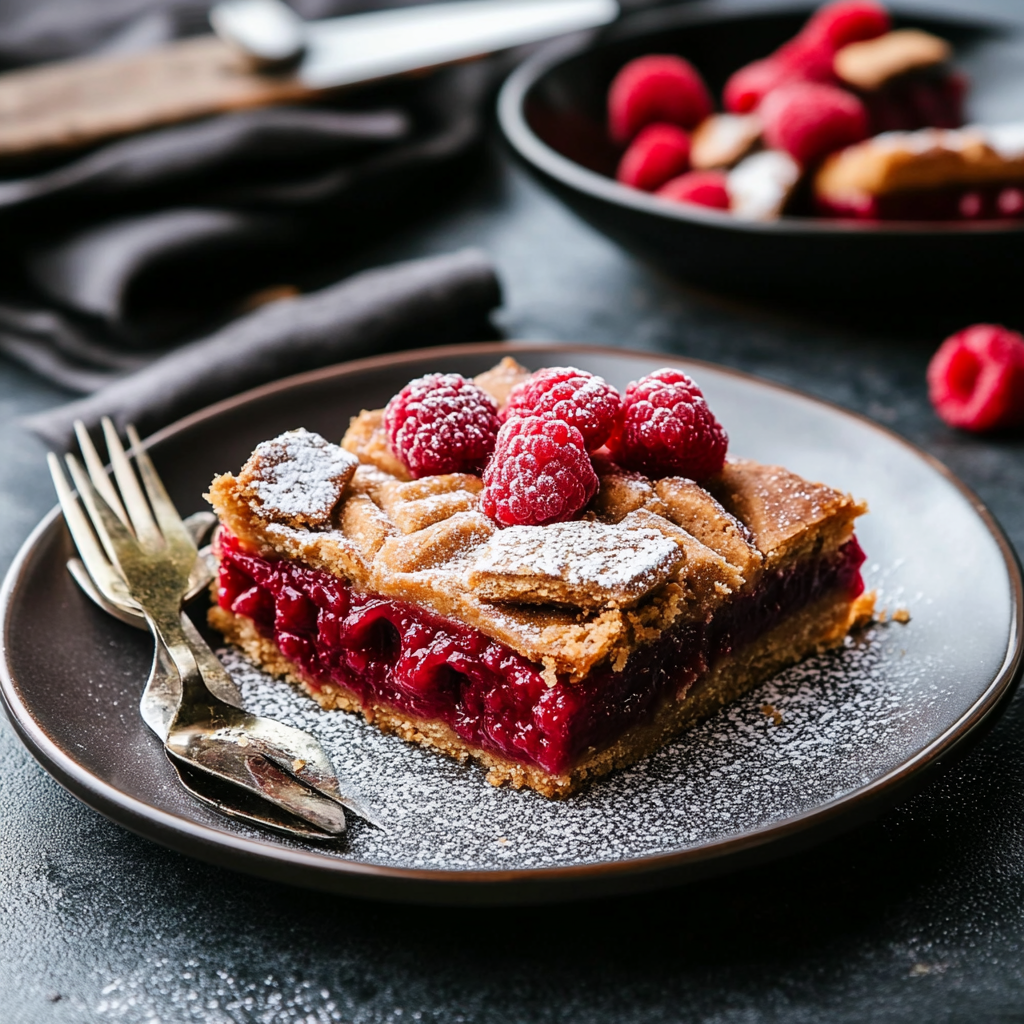 Gingerbread Slab Pie