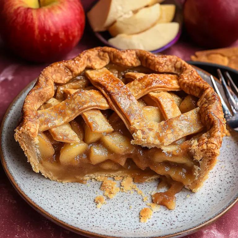 Gingerbread Spice Apple Pie