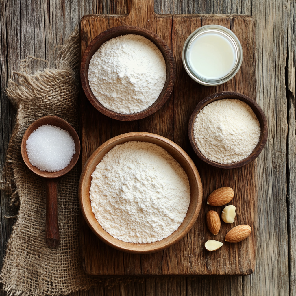 Gluten Free Dairy Free Sugar Cookies ingredients