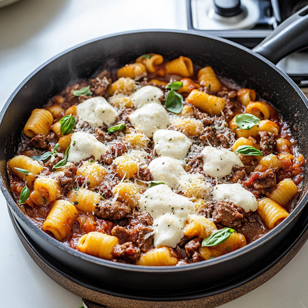 Gnocchi & Beef Skillet
