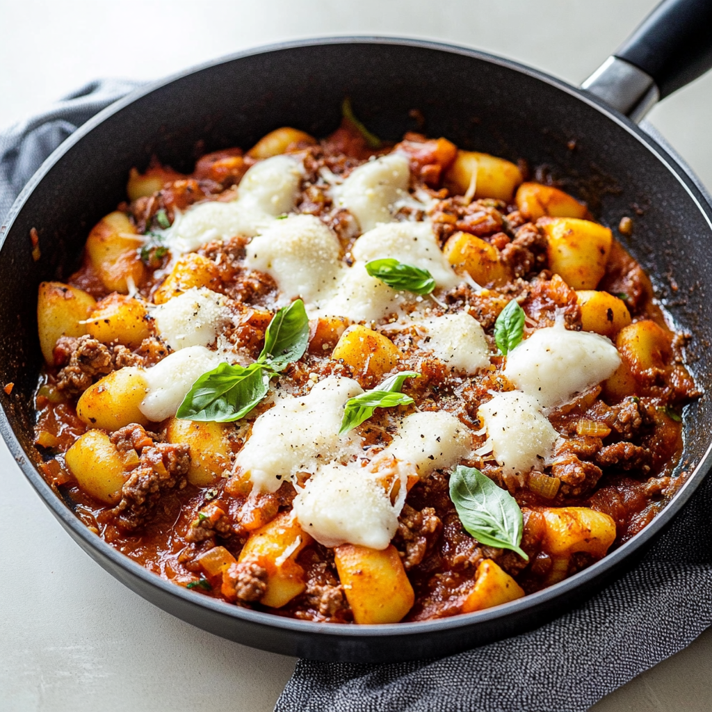 Gnocchi & Beef Skillet