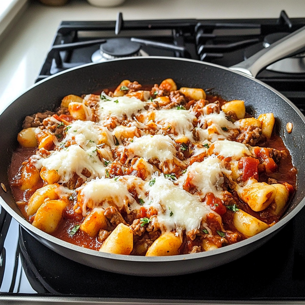 Gnocchi & Beef Skillet