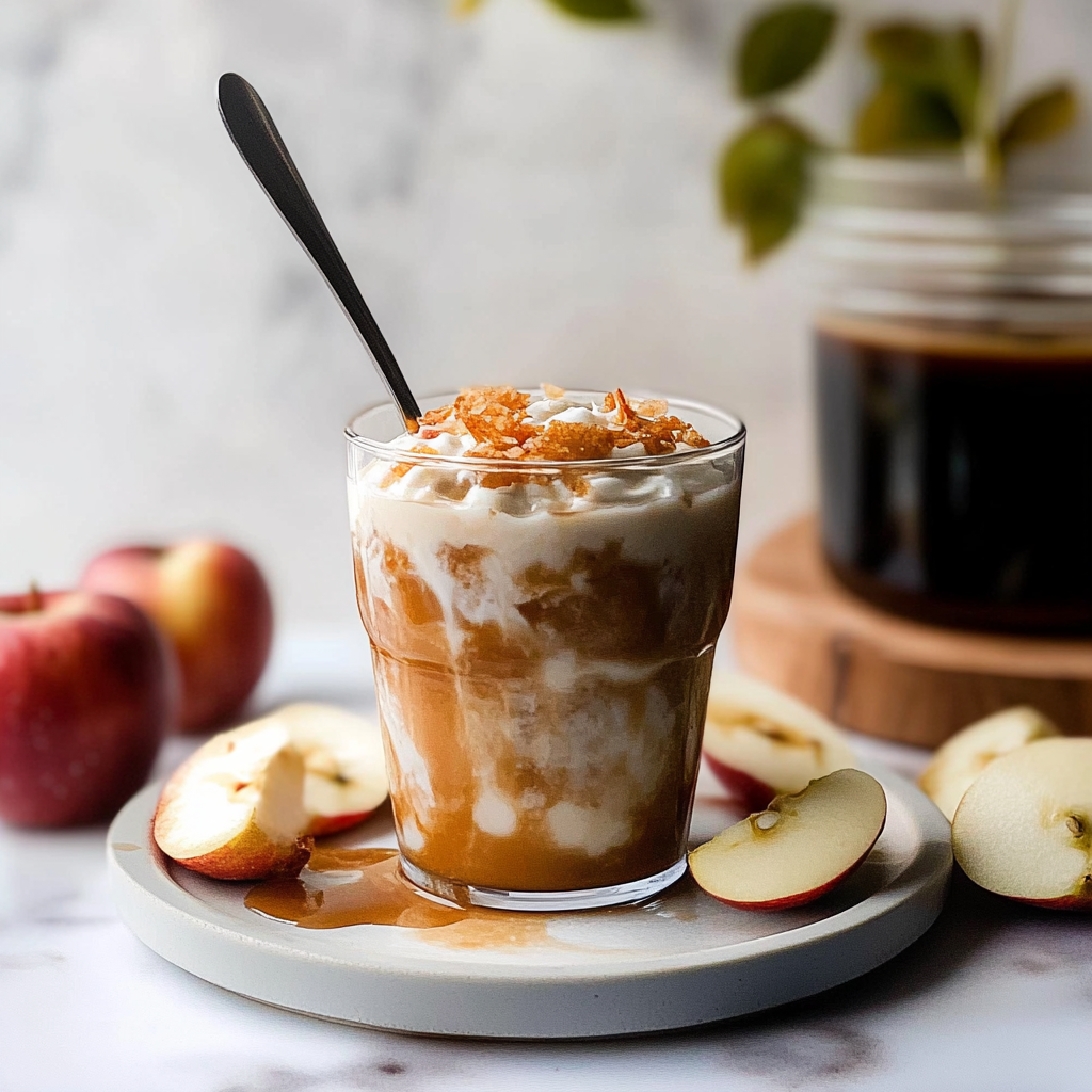 Iced Apple Crisp Macchiato