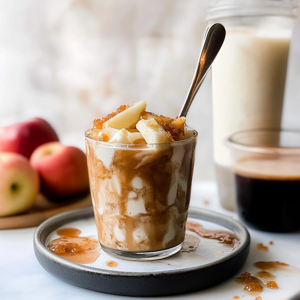 Iced Apple Crisp Macchiato