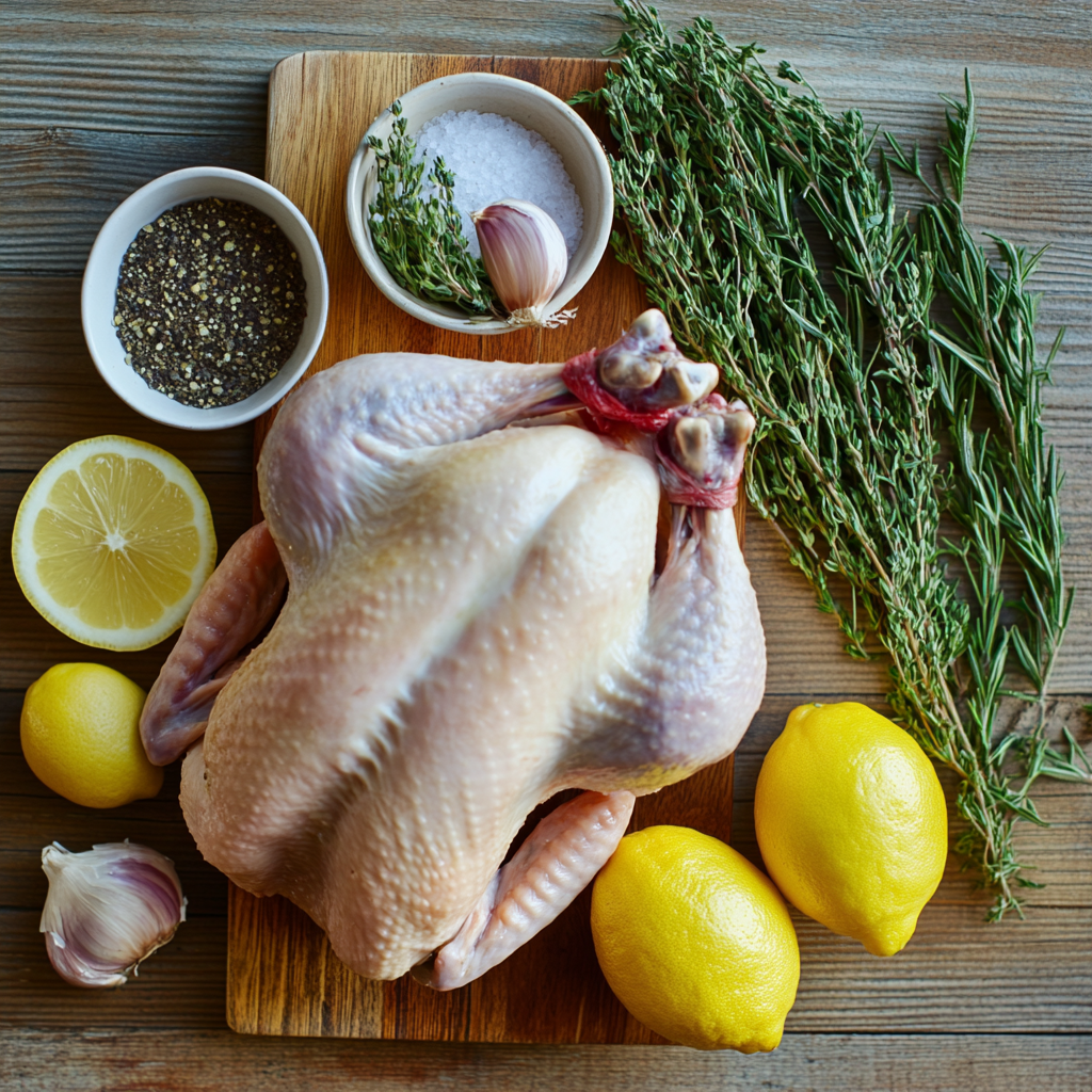 Juicy Spatchcock Turkey with Ultra-Crispy Skin ingredients