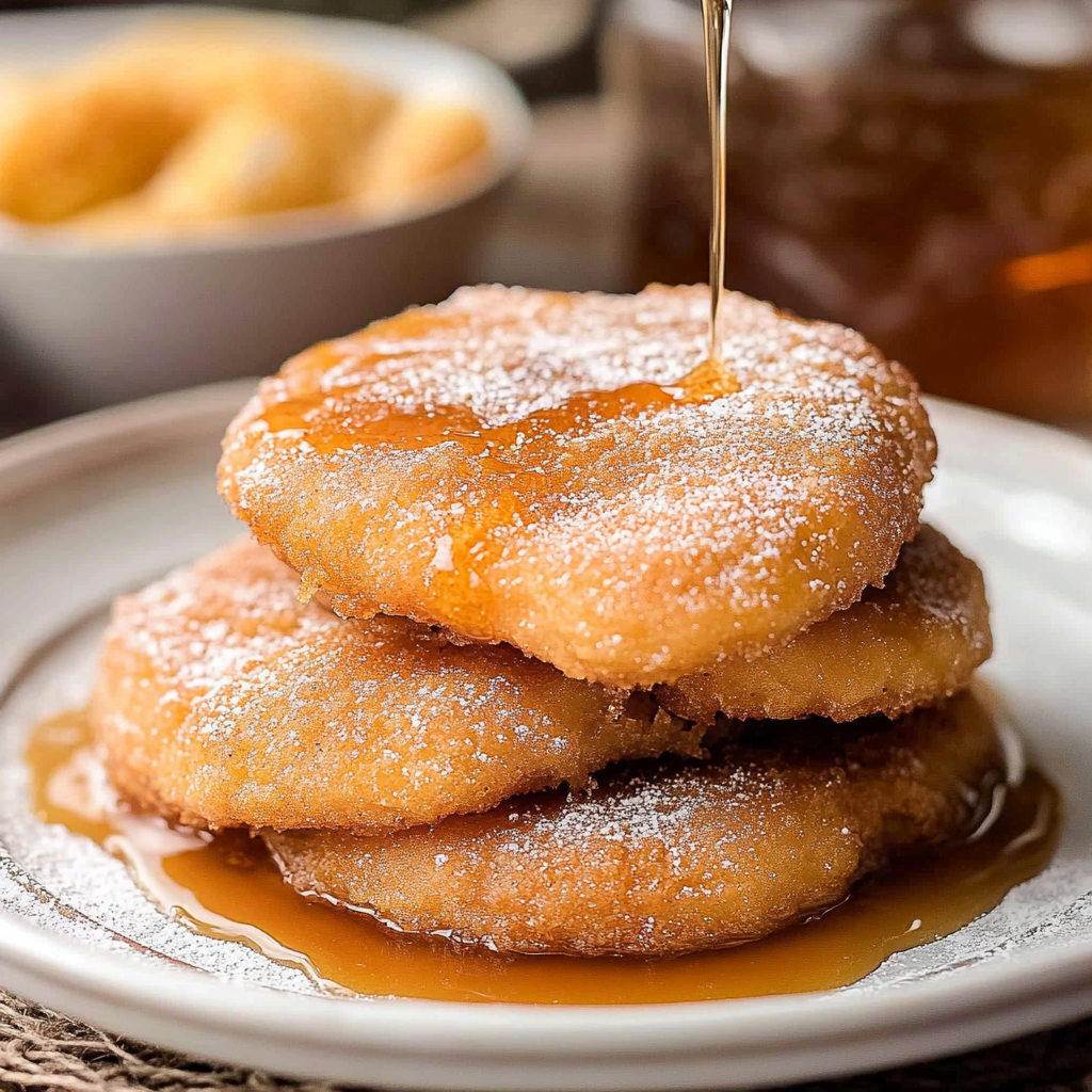 Mexican Bunuelos with Piloncillo Syrup