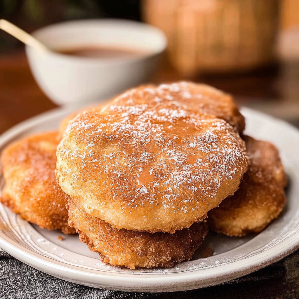 Mexican Bunuelos with Piloncillo Syrup
