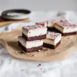 No-Bake Peppermint Slice