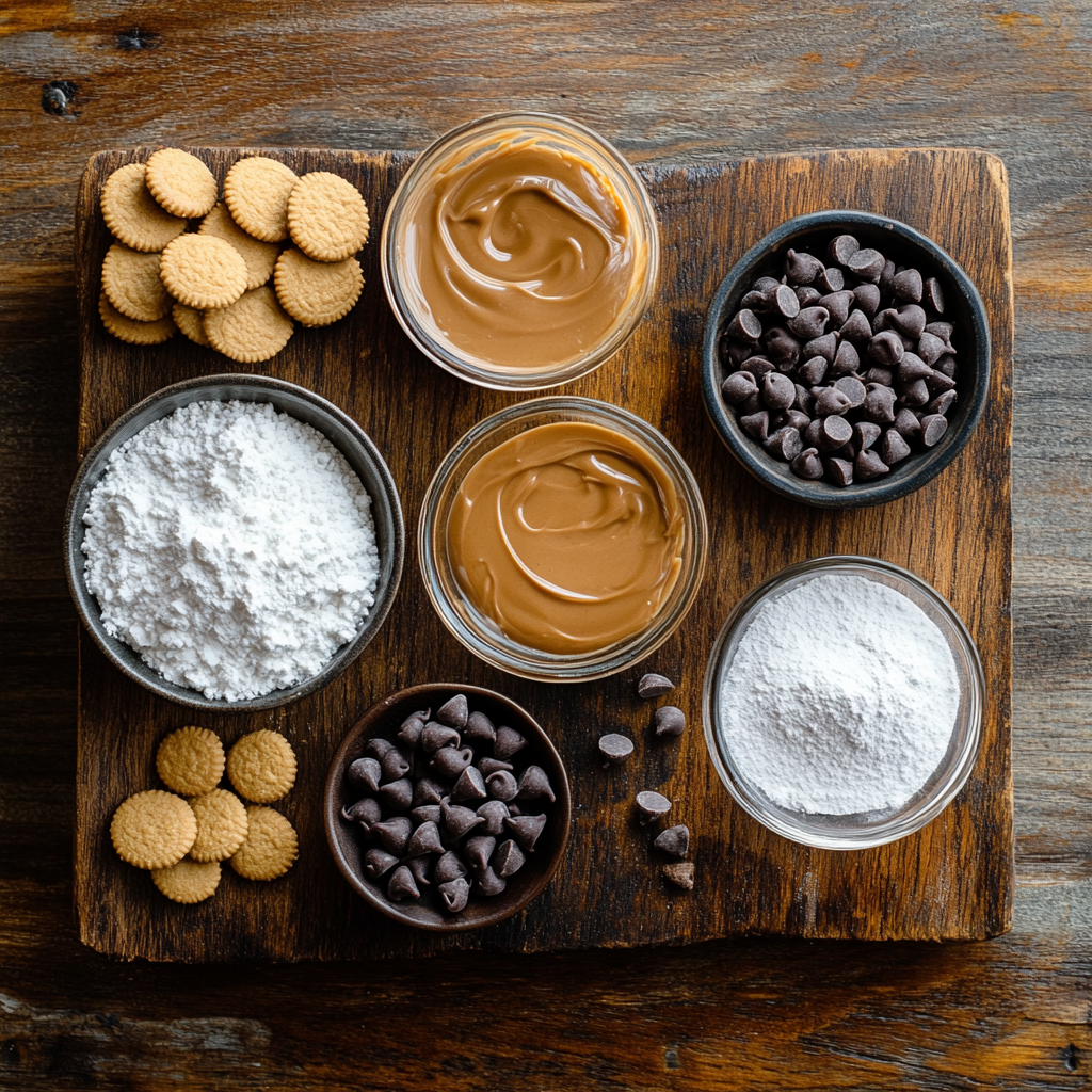 Nutter Butter Balls ingredients