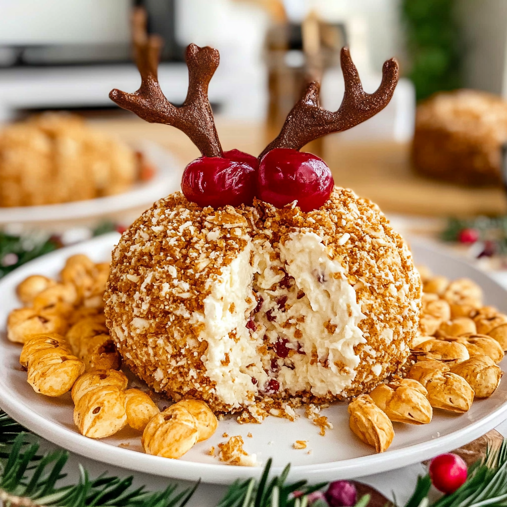 Reindeer Cheese Ball