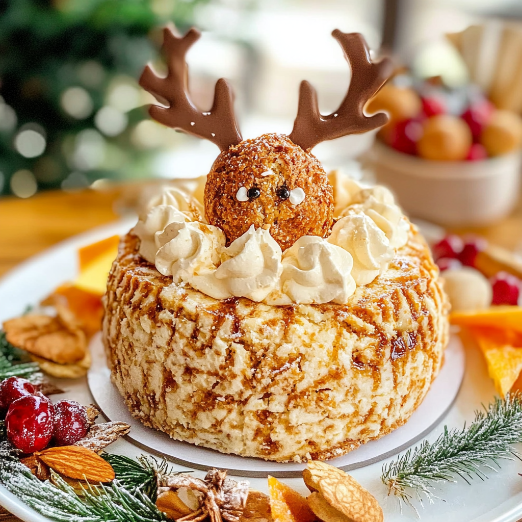 Reindeer Cheese Ball