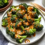 Roasted Broccoli with Miso Sauce
