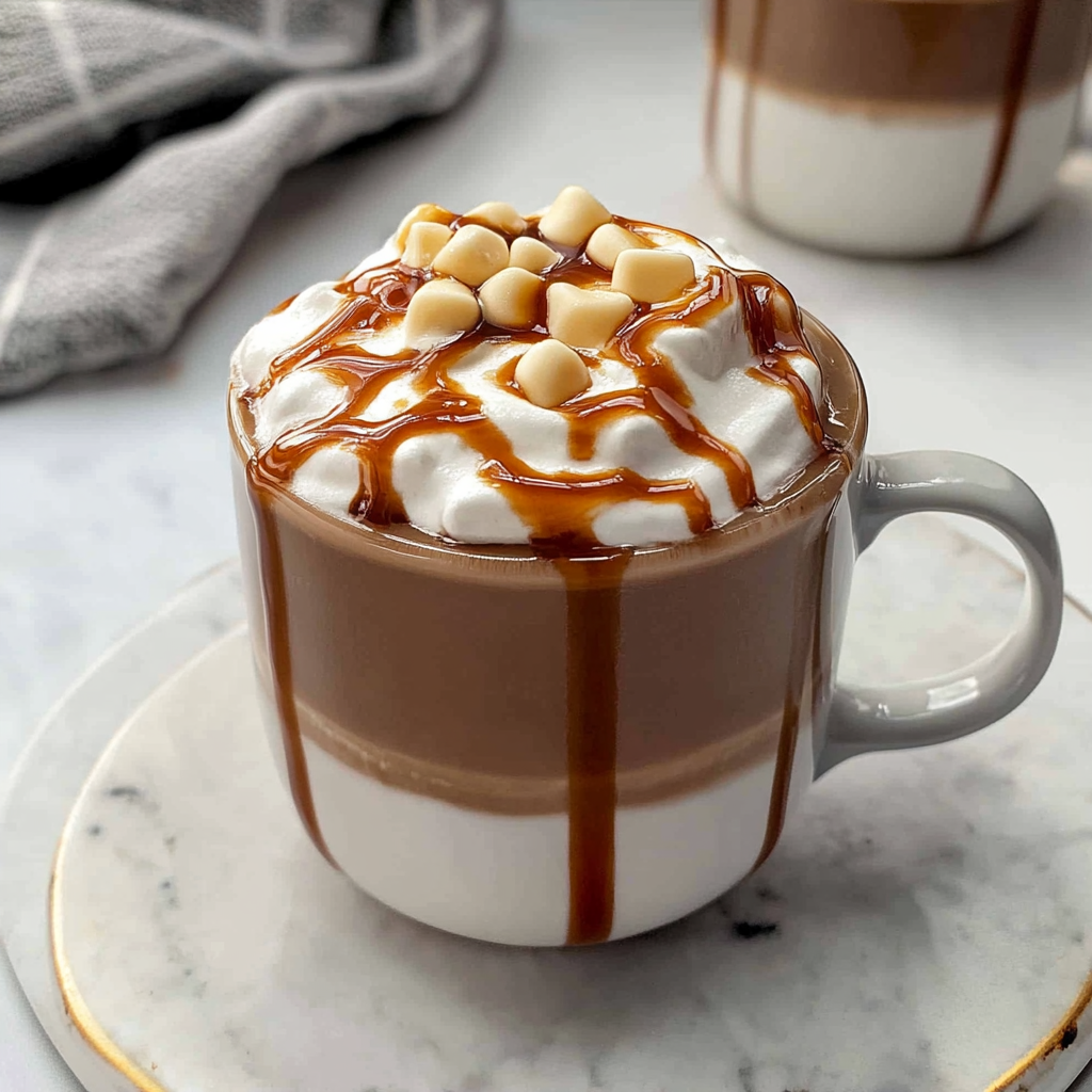 Salted Caramel Hot Chocolate