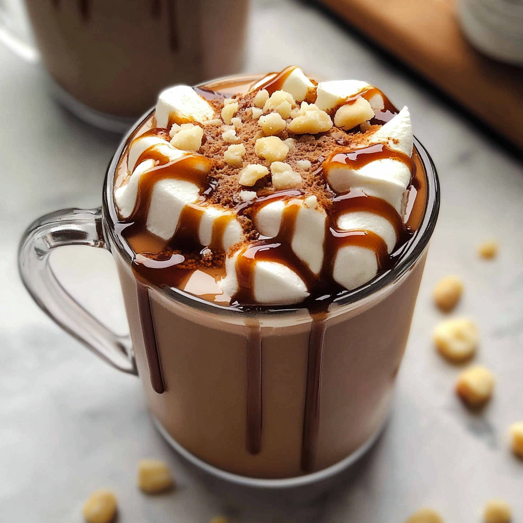Salted Caramel Hot Chocolate