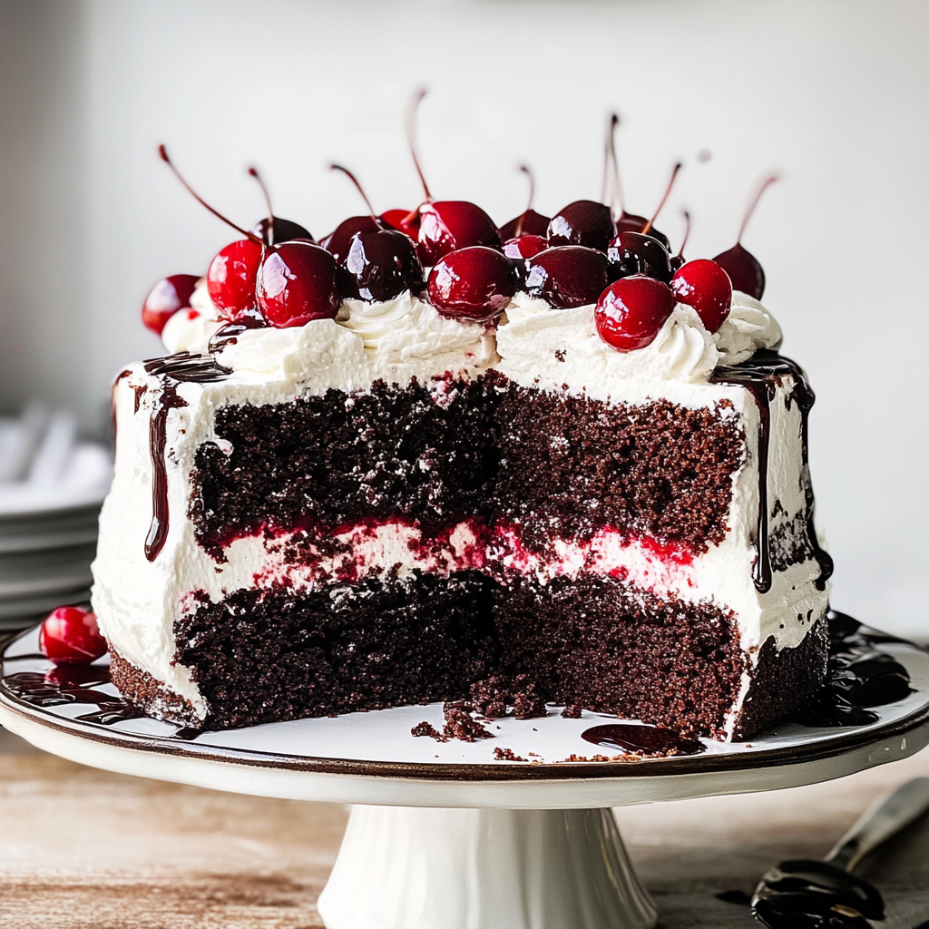 Simple Black Forest Cake
