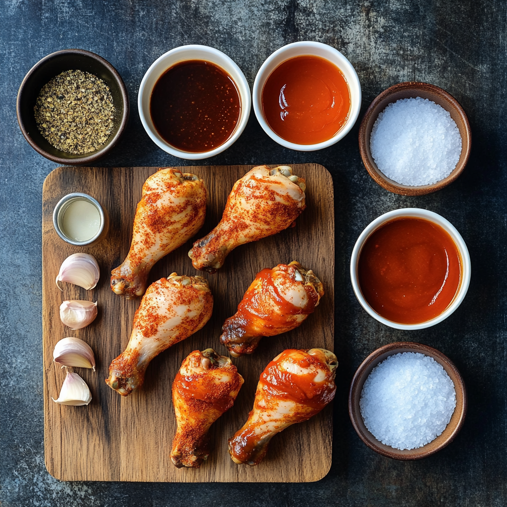 Slow Cooker Chicken Drumsticks ingredients
