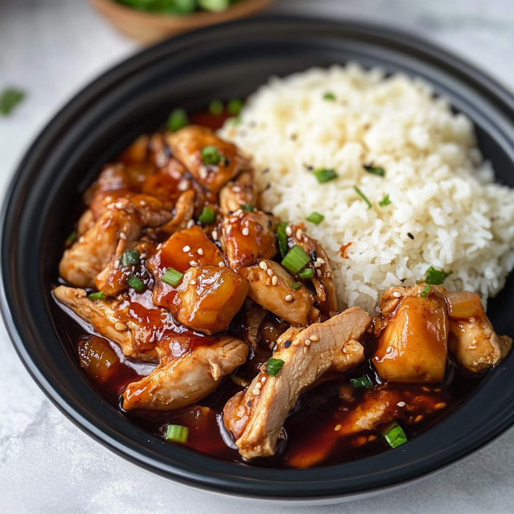 Slow Cooker Hawaiian Shoyu Chicken