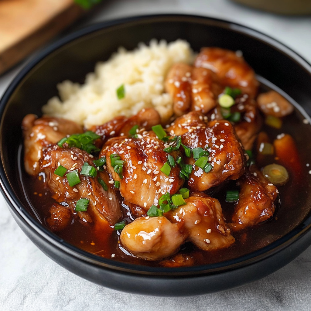 Slow Cooker Hawaiian Shoyu Chicken