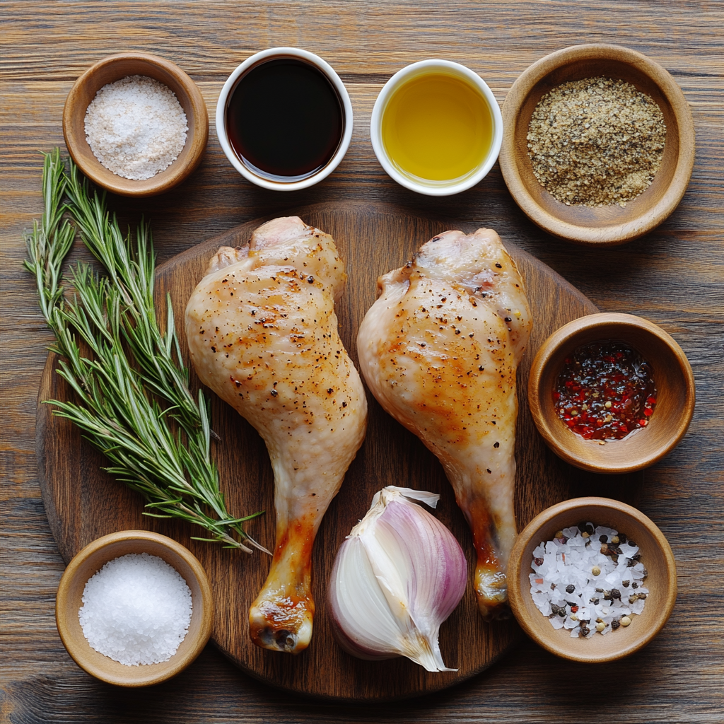 Slow Cooker Turkey Legs ingredients