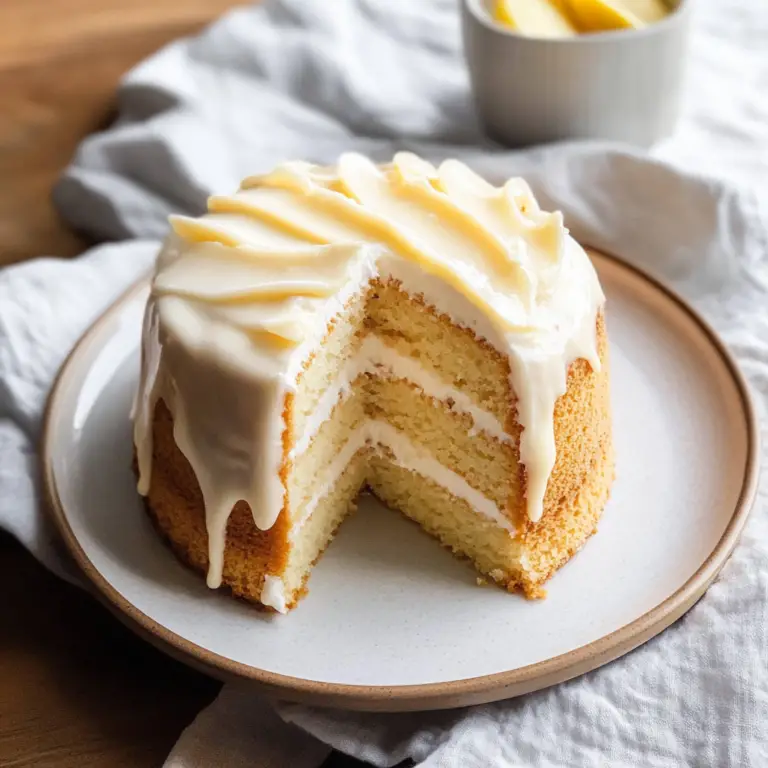 Small Vanilla Cake