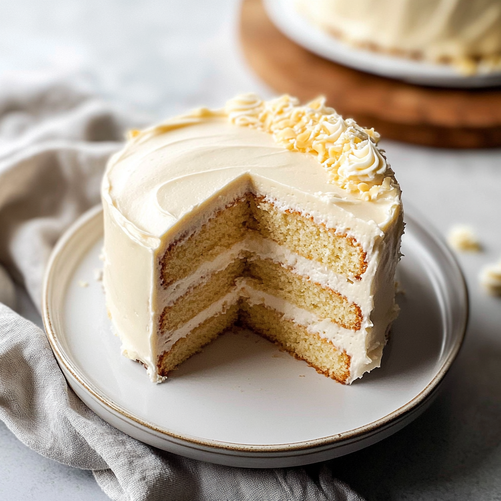 Small Vanilla Cake