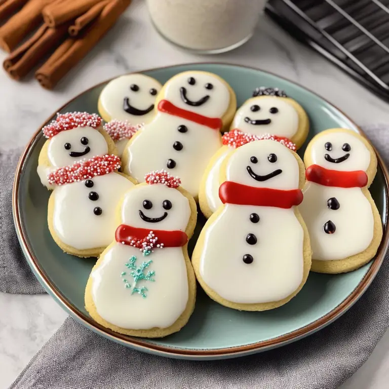 Snowman Cookies