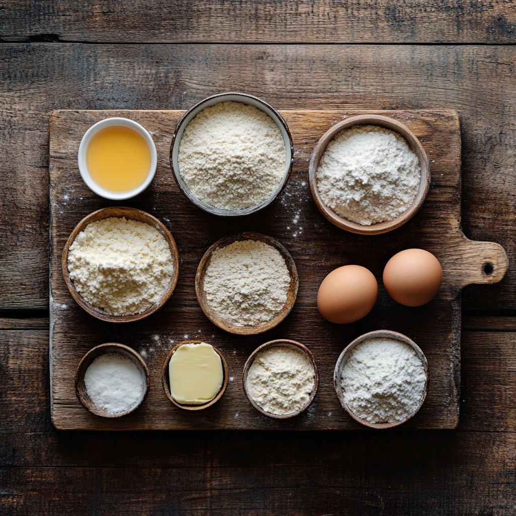 Soft Sugar Cookies ingredients